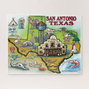 Puzzle de San Antonio Texas