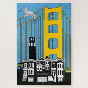Puzzle de San Francisco de 20x30 pour les personne