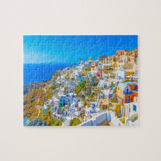 Puzzle de Santorin Grec (Horizontal)