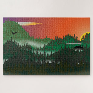 Puzzle de scène sauvage
