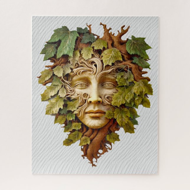 Puzzle de sculpture de forêt (Vertical)