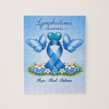 Puzzle de sensibilisation au lymphœdème