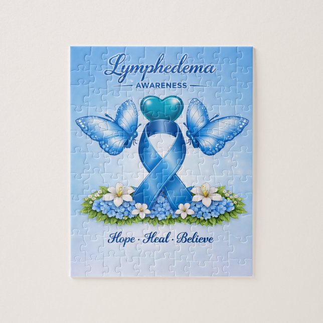 Puzzle de sensibilisation au lymphœdème (Vertical)