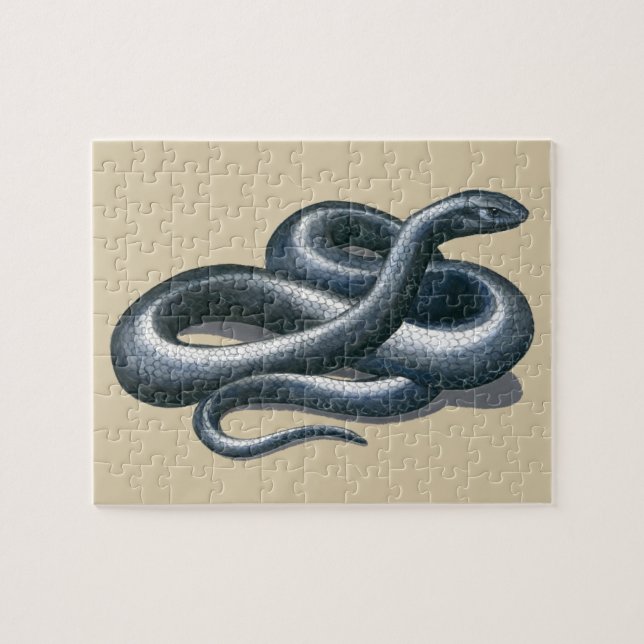 Puzzle de serpent d'Indigo Est (Horizontal)
