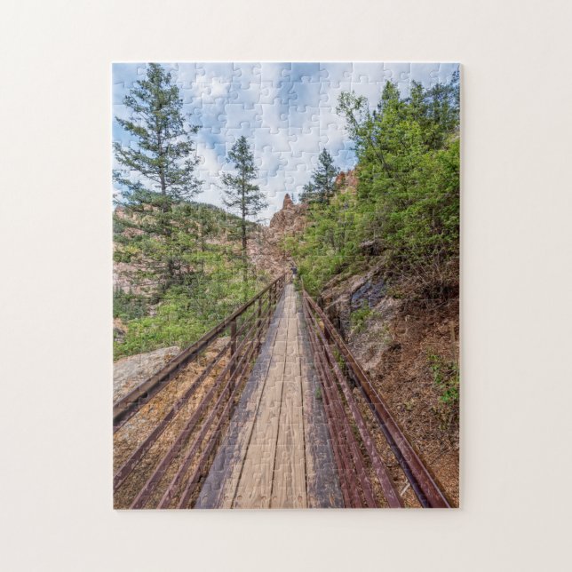 Puzzle de Seven Falls Walkway Bridge (Vertical)