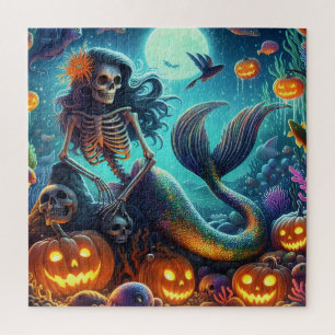 Puzzle de sirène d'Halloween