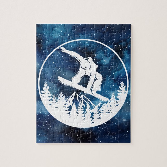 Puzzle de snowboard (Vertical)