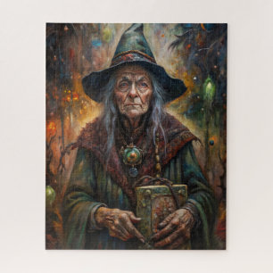 Puzzle de sorcière d'Halloween