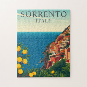 Puzzle de Sorrente Italie Voyage Vintage