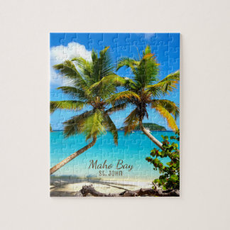 Puzzle de St John de plage de baie de Maho