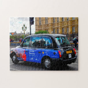Puzzle de taxis londoniens du Royaume-Uni