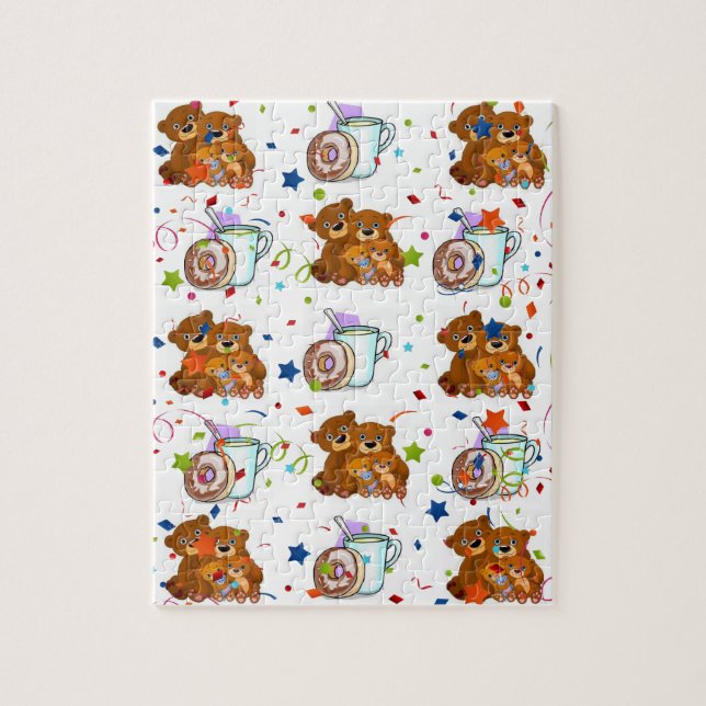Puzzle de Teddy Bear (Vertical)
