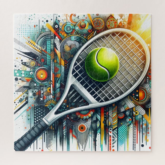 Puzzle de tennis (Vertical)
