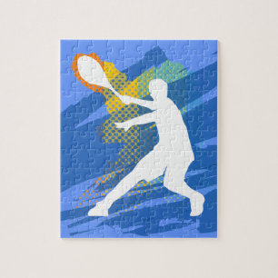 Puzzle de tennis - cadeau pour enfants pour les jo