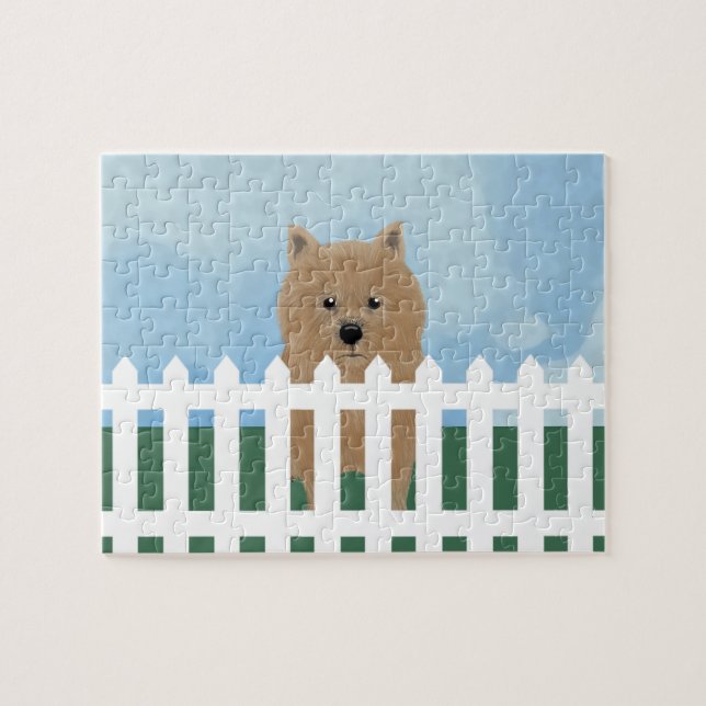 Puzzle de Terrier de Norwich (Horizontal)