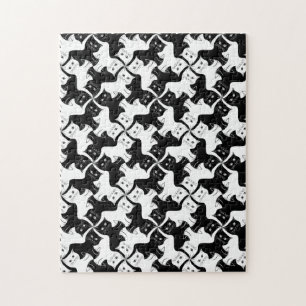 Puzzle de Tessellation de chat