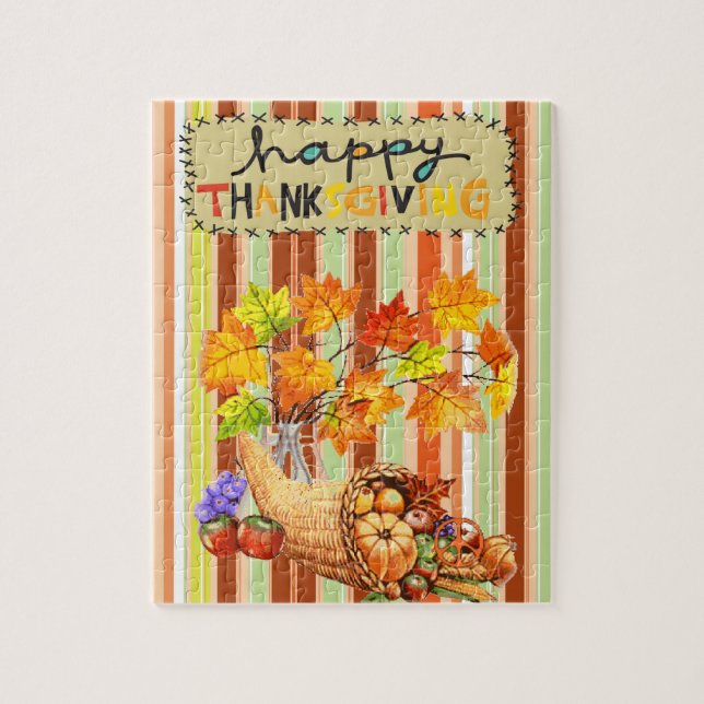 Puzzle de Thanksgiving (Vertical)