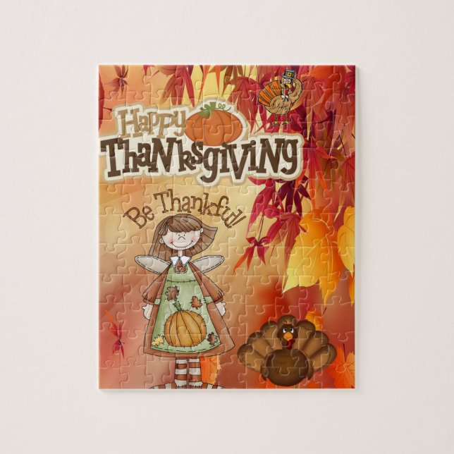 Puzzle de Thanksgiving (Vertical)