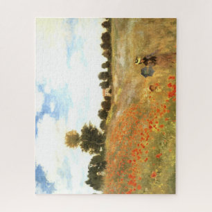 Puzzle de toile de maître, "Champ de coquelicots" 
