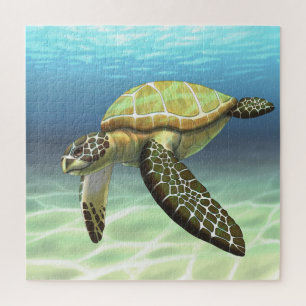 Puzzle de tortue marine