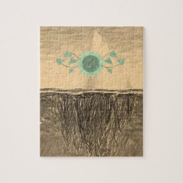 Puzzle de tournesol (Vertical)