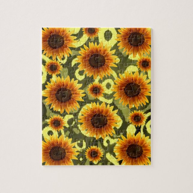 Puzzle de tournesol (Vertical)