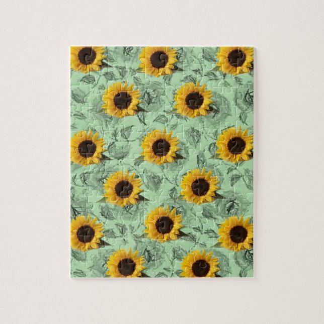 Puzzle de tournesol (Vertical)