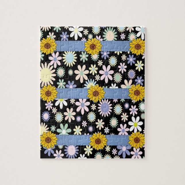Puzzle de tournesol (Vertical)