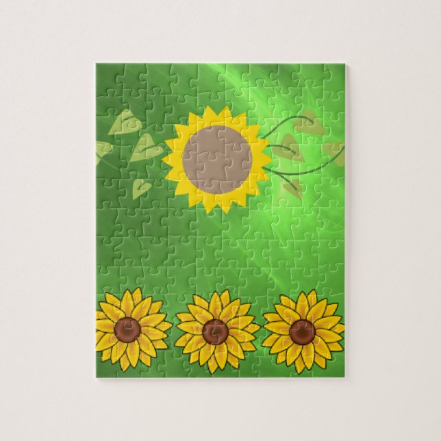 Puzzle de tournesol (Vertical)