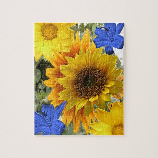 Puzzle de tournesol (Vertical)