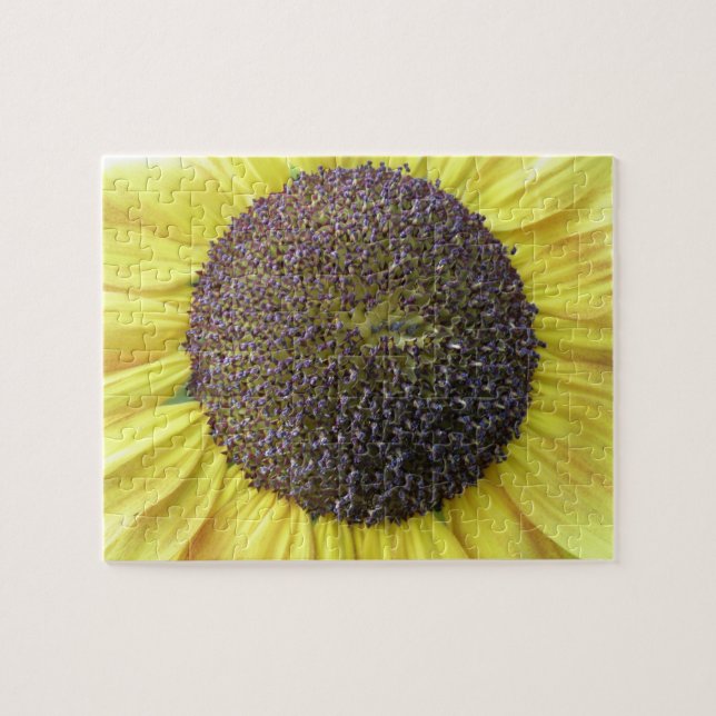 Puzzle de tournesol jaune (Horizontal)
