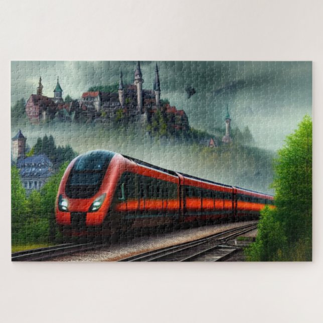 Puzzle de train (Horizontal)