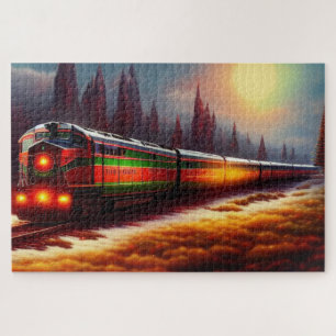 Puzzle de train