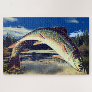 Puzzle de truite du lac des Poissons