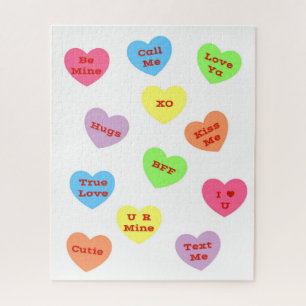 Puzzle de Valentine Candy Hearts