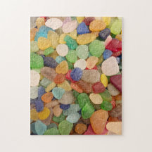 Puzzle de verre marin arc-en-ciel