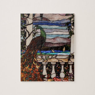 Puzzle de verre peacock