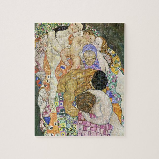 Puzzle de vie et mort de Gustav Klimt (Vertical)