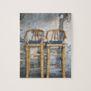 Puzzle De vieilles chaises en bambou, Xitang, Zhejiang,
