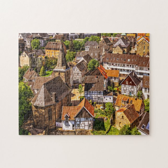 Puzzle de ville allemande (Horizontal)