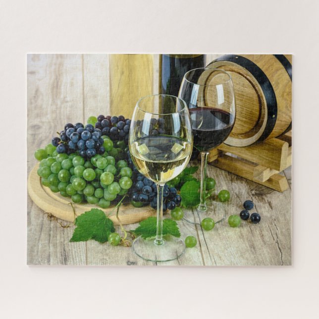 Puzzle De vin toujours la vie (Horizontal)