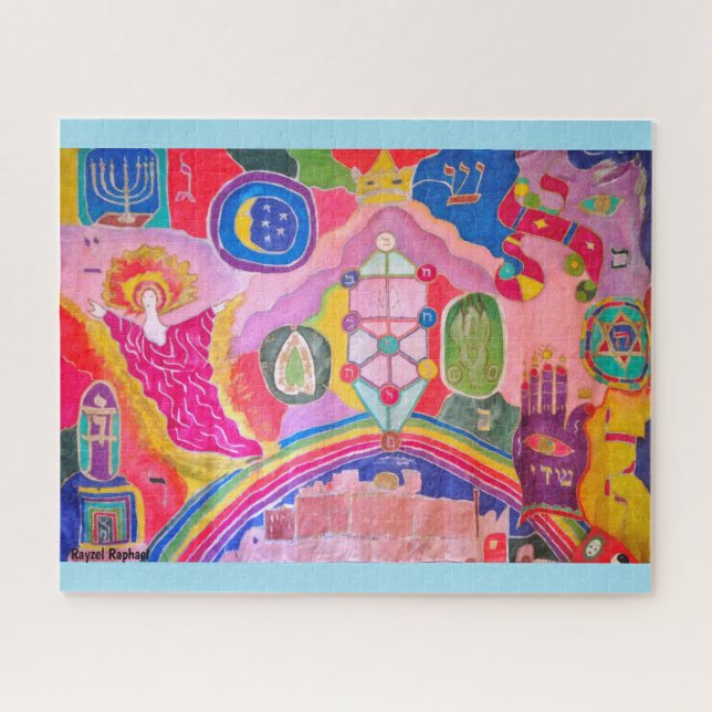 Puzzle de vision Kabbalah/Kabbaliste (Horizontal)