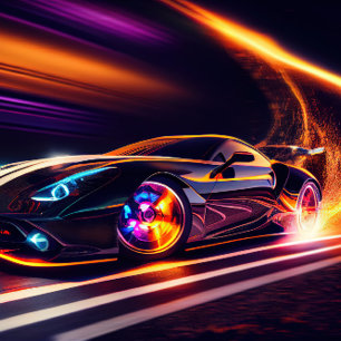 Puzzle de voiture sport