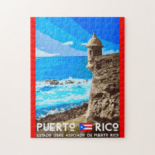 Puzzle de voyage à Porto Rico 11x14