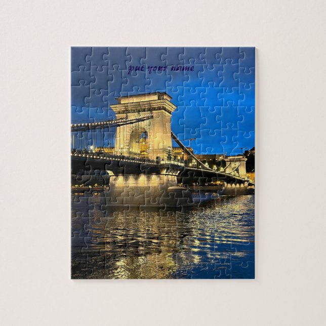 Puzzle de voyage personnalisé (Vertical)