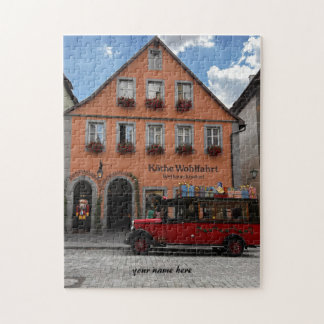 Puzzle de voyage personnalisé d'Allemagne