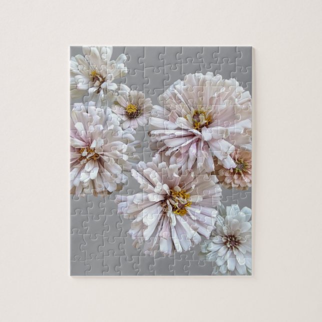 Puzzle de Zinnia rose (Vertical)