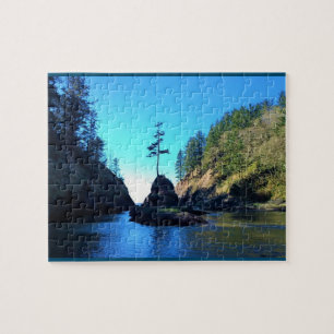 Puzzle Dead Man's Cove, Cape Disappointment, Washington