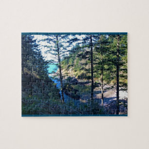 Puzzle Dead Man's Cove, Cape Disappointment, Washington