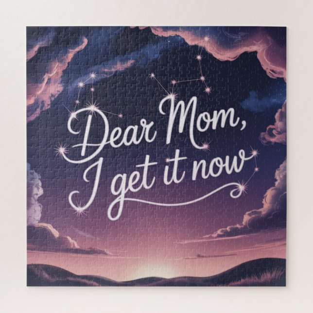 Puzzle Dear Mom, I Get It Now (Vertical)
